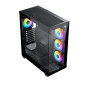 Xigmatek кутия Case EATX - Blast - 4 ARGB fans