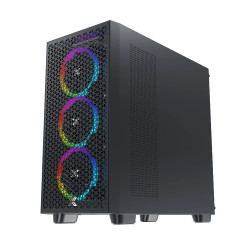 Xigmatek кутия Case EATX - Gaming G Pro - Mesh, 4 ARGB fans