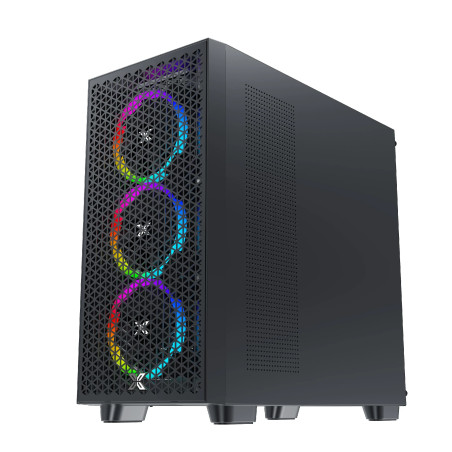 Xigmatek кутия Case EATX - Gaming G Pro - Mesh, 4 ARGB fans