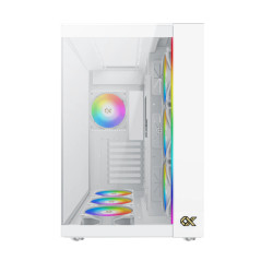 Xigmatek кутия Case EATX - AQUA ULTRA Arctic - 7 ARGB Fans
