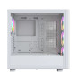 Montech кутия Case ATX - XR Wood (W) - 4 x 120 mm ARGB Fans, Wood, USB-C, White