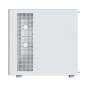 Montech кутия Case ATX - XR Wood (W) - 4 x 120 mm ARGB Fans, Wood, USB-C, White