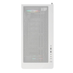 Montech кутия Case ATX - XR Wood (W) - 4 x 120 mm ARGB Fans, Wood, USB-C, White