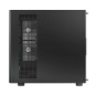 Montech кутия Case ATX - XR Wood (B) - 4 x 120 mm ARGB Fans, Wood, USB-C, Black