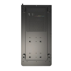 Montech кутия Case ATX - XR Wood (B) - 4 x 120 mm ARGB Fans, Wood, USB-C, Black