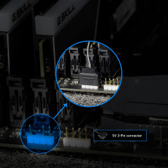 Zalman охлаждане за процесор CPU Cooler CNPS9X PERFORMA PLUS ARGB BLACK LGA1851/AM5