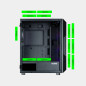 Zalman кутия Case ATX - i3 NEO ARGB Black - Mesh, aRGB, Tempered Glass Zalman кутия Case ATX - i3 NEO ARGB Black - Mesh, aRGB, Tempered Glass