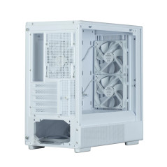 Zalman кутия Case mATX - P10 NAMU WHITE - Wood, USB-C