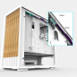 Zalman кутия Case mATX - P10 NAMU WHITE - Wood, USB-C Zalman кутия Case mATX - P10 NAMU WHITE - Wood, USB-C