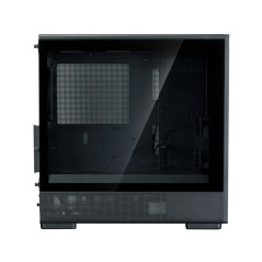 Zalman кутия Case mATX - P10 NAMU BLACK - Wood, USB-C