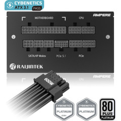 Raijintek захранване PSU ATX3.1 1000W Platinum - AMPERE 1000