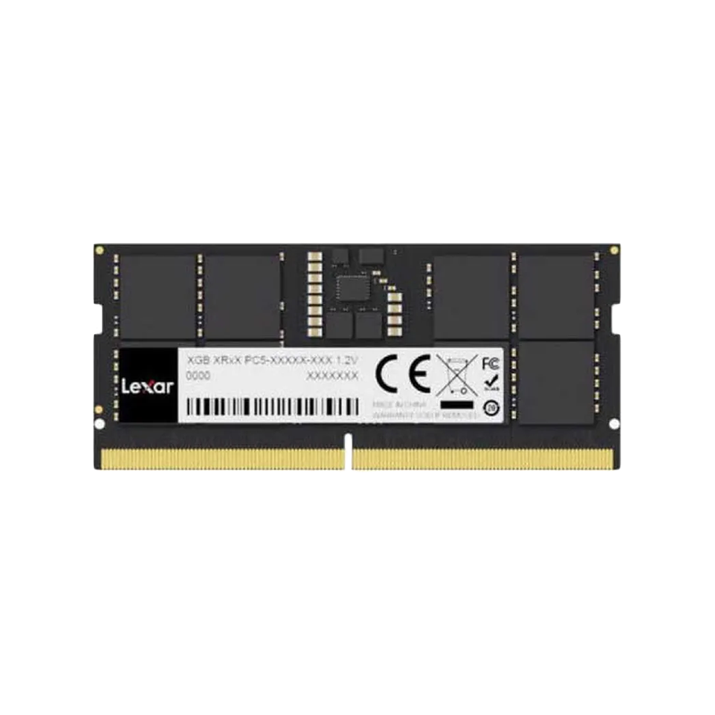 Lexar DDR5 16GB 262 PIN So-DIMM 5600Mbps, CL46, 1.1V- BLISTER Package