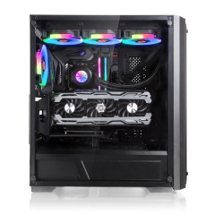 Raijintek кутия Case EATX - PONOS TG4 - 4 x 120mm ARGB Fans, Tempered Glass