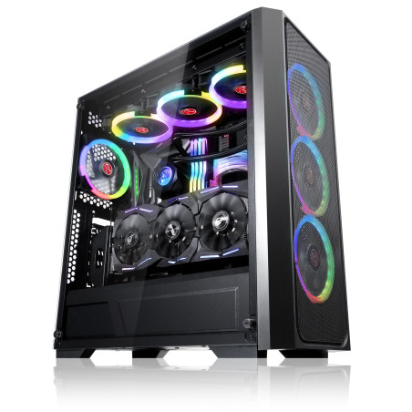 Raijintek кутия Case EATX - PONOS MS4 - 4 x 120mm ARGB Fans, Mesh