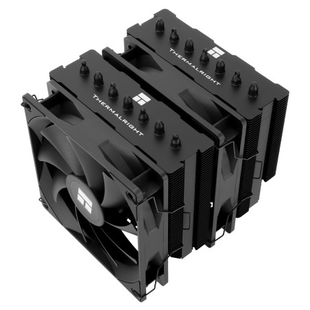 Thermalright охладител CPU Cooler Phantom Spirit 120 SE Black - Dual-Tower - LGA1851/LGA1700/AM5
