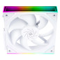 Thermalright Комплект вентилатори Fan Pack 3-in-1 3x120mm - TL-M12QW x 3 - White, Infinity Mirror, Daisy-Chain, A-RGB
