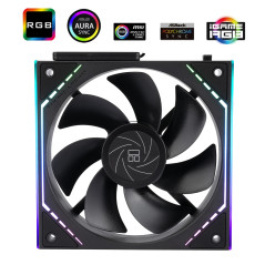 Thermalright Комплект вентилатори Fan Pack 3-in-1 3x120mm - TL-M12QR x 3 - Reverse, Infinity Mirror, Daisy-Chain, A-RGB
