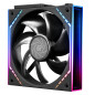 Thermalright Комплект вентилатори Fan Pack 3-in-1 3x120mm - TL-M12Q x 3 - Infinity Mirror, Daisy-Chain, A-RGB