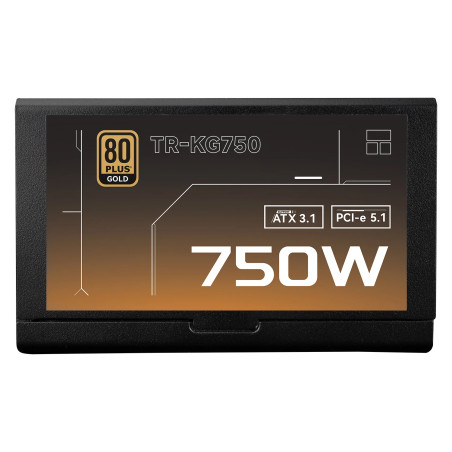 Thermalright захранване PSU ATX 3.1 750W Gold, Full Modular - TR-KG750
