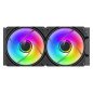 Gamemax водно охлаждане Water Cooling IceBurg 240 Infinity Black - Infinity Mirror, Addressable RGB Gamemax водно охлаждане Water Cooling IceBurg 240 Infinity Black - Infinity Mirror, Addressable RGB