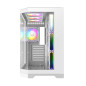 Gamemax кутия Case ATX - HYPE-A White - 4 x 120 mm Addressable RGB fans Gamemax кутия Case ATX - HYPE-A White - 4 x 120 mm Addressable RGB fans