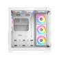 Gamemax кутия Case ATX - HYPE-A White - 4 x 120 mm Addressable RGB fans Gamemax кутия Case ATX - HYPE-A White - 4 x 120 mm Addressable RGB fans