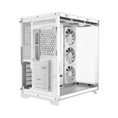 Gamemax кутия Case ATX - HYPE-A White - 4 x 120 mm Addressable RGB fans