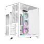 Gamemax кутия Case ATX - Infinity Pro White - 5 x 120 mm Addressable RGB fans Gamemax кутия Case ATX - Infinity Pro White - 5 x 120 mm Addressable RGB fans