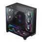 Gamemax кутия Case ATX - Infinity Pro Black - 5 x 120 mm Addressable RGB fans Gamemax кутия Case ATX - Infinity Pro Black - 5 x 120 mm Addressable RGB fans
