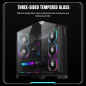 Gamemax кутия Case ATX - Infinity Pro Black - 5 x 120 mm Addressable RGB fans Gamemax кутия Case ATX - Infinity Pro Black - 5 x 120 mm Addressable RGB fans