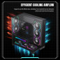 Gamemax кутия Case ATX - Infinity Pro Black - 5 x 120 mm Addressable RGB fans Gamemax кутия Case ATX - Infinity Pro Black - 5 x 120 mm Addressable RGB fans