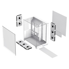 Gamemax кутия Case ATX - Infinity Plus White