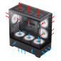 Gamemax кутия Case mATX - Vista MB Gamemax кутия Case mATX - Vista MB