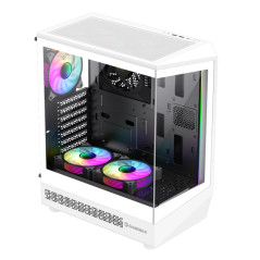 Gamemax кутия Case ATX - Vista COC AW - 5 x 120 mm A-RGB Fans, MB Plate COC Fan