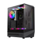 Gamemax кутия Case ATX - Vista COC AB - 5 x 120 mm A-RGB Fans, MB Plate COC Fan Gamemax кутия Case ATX - Vista COC AB - 5 x 120 mm A-RGB Fans, MB Plate COC Fan