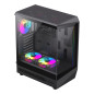 Gamemax кутия Case ATX - Vista COC AB - 5 x 120 mm A-RGB Fans, MB Plate COC Fan Gamemax кутия Case ATX - Vista COC AB - 5 x 120 mm A-RGB Fans, MB Plate COC Fan