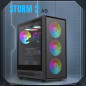 Gamemax кутия Case ATX - Storm 2 AB - 6 x 120 mm Addressable RGB fans Gamemax кутия Case ATX - Storm 2 AB - 6 x 120 mm Addressable RGB fans