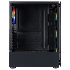 1stPlayer Кутия Case ATX - Fire Dancing V2-A RGB v2 - 4 fans included