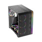 1stPlayer кутия Case ATX - VT7-BK - USB-C, Mesh, A-RGB