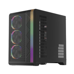 1stPlayer кутия Case ATX - VT7-BK - USB-C, Mesh, A-RGB