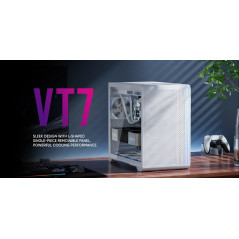 1stPlayer кутия Case ATX - VT7-BK - USB-C, Mesh, A-RGB
