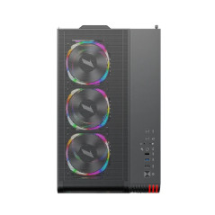 1stPlayer кутия Case mATX - VT6-BK - Mesh, A-RGB
