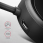 AXAGON HUE-P1A 4x USB3.2 Gen 1 ROUND hub, micro USB power IN, 30cm USB-A cable AXAGON HUE-P1A 4x USB3.2 Gen 1 ROUND hub, micro USB power IN, 30cm USB-A cable