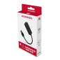 AXAGON HUE-M1A 4x USB3.2 Gen 1 MINI hub, metal, 20cm USB-A cable AXAGON HUE-M1A 4x USB3.2 Gen 1 MINI hub, metal, 20cm USB-A cable