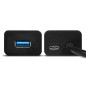 AXAGON HUE-S2BL 4x USB3.0 Charging Hub 1.2m Cable, MicroUSB Charging AXAGON HUE-S2BL 4x USB3.0 Charging Hub 1.2m Cable, MicroUSB Charging