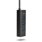 AXAGON HUE-S2BL 4x USB3.0 Charging Hub 1.2m Cable, MicroUSB Charging AXAGON HUE-S2BL 4x USB3.0 Charging Hub 1.2m Cable, MicroUSB Charging