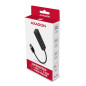 AXAGON HMA-CR3A 3x USB-A + SD/microSD, USB3.2 Gen 1 hub, metal, 20cm USB-A cable