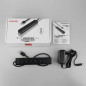 AXAGON HUE-SA7BP 7x USB3.0 ALU Charging Hub Incl. AC Adapter, Black