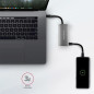 AXAGON HMC-4G2 2x USB-A + 2x USB-C, USB-C 3.2 Gen 2 10Gbps hub, 13cm USB-C cable AXAGON HMC-4G2 2x USB-A + 2x USB-C, USB-C 3.2 Gen 2 10Gbps hub, 13cm USB-C cable