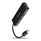 AXAGON HUE-G1C 4x USB3.1 Gen1 SLIM hub w. 14cm Type-C cable AXAGON HUE-G1C 4x USB3.1 Gen1 SLIM hub w. 14cm Type-C cable